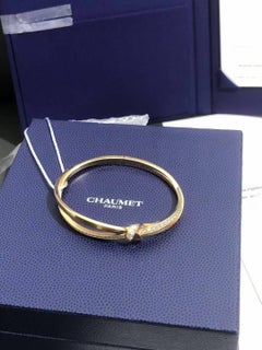 Chaumet Liens Évidence bracelet rose gold brilliant-cut diamonds size 15