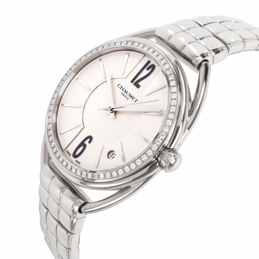 Contemporary Chaumet Liens Lumiere W23272, Silver Dial, Certified and Warranty