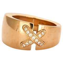 CHAUMET - Liens ring in rose gold and diamonds