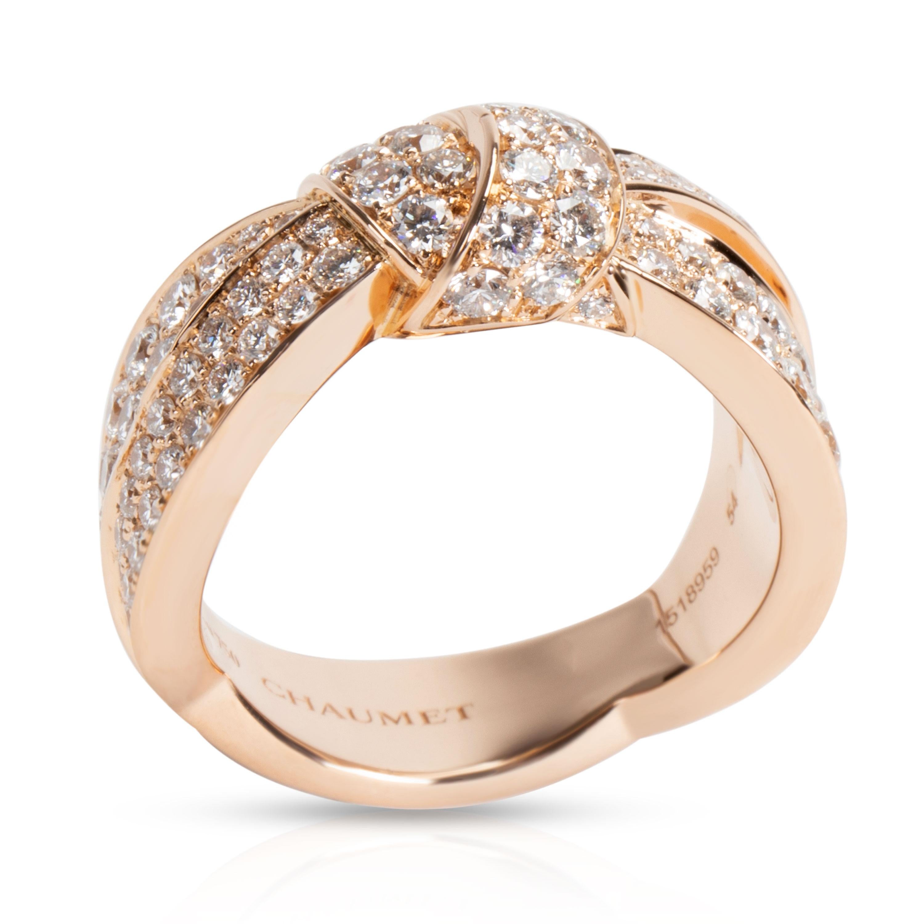 Chaumet Liens Seduction Diamond Ring in 18K Pink Gold 3.50 CTW

PRIMARY DETAILS

SKU: 105837

Condition Description: Retails for 21,100 USD. In excellent condition and recently polished. Ring size is 6.5.

Brand: Chaumet
Collection/Series: LIENS