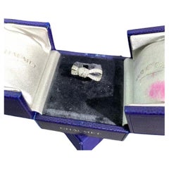 Chaumet Liens Séduction pavé Diamonds Ring 18K White Gold Size 49