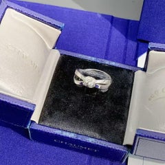 Chaumet Liens Séduction Ring Diamonds 18k White Gold Size 54