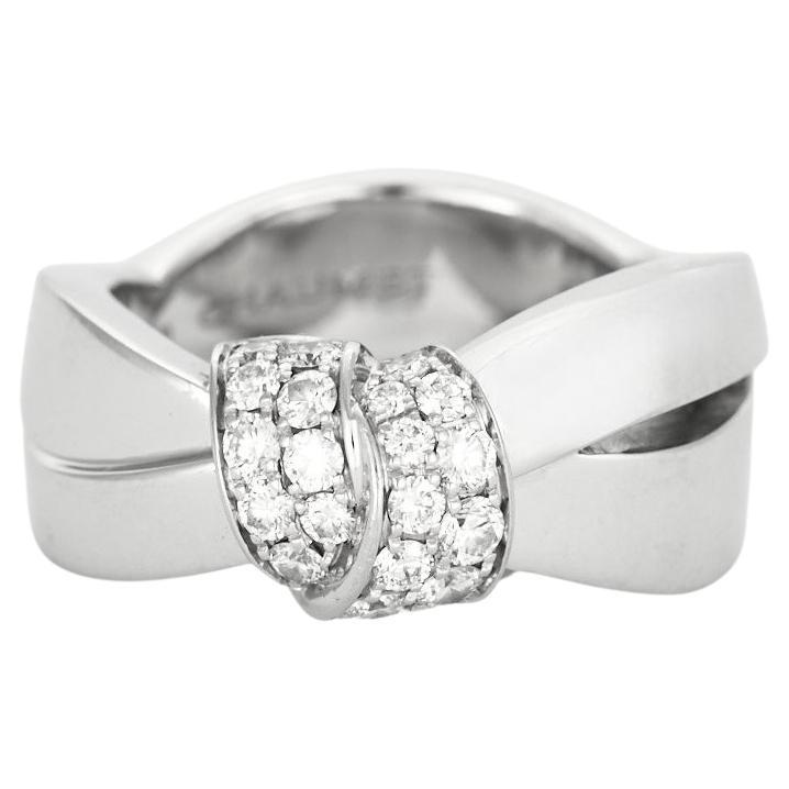 CHAUMET - Liens Seduction ring in white gold and diamonds