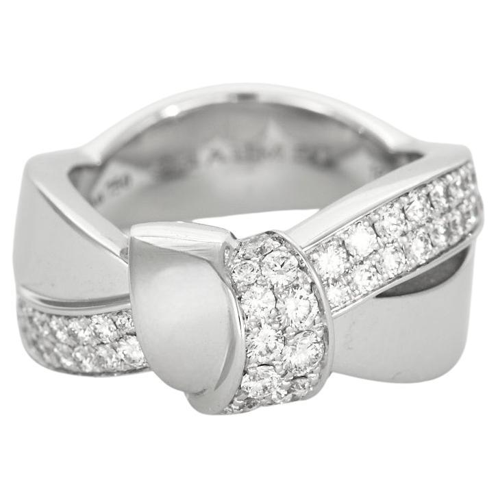 CHAUMET - Liens Seduction ring in white gold and diamonds