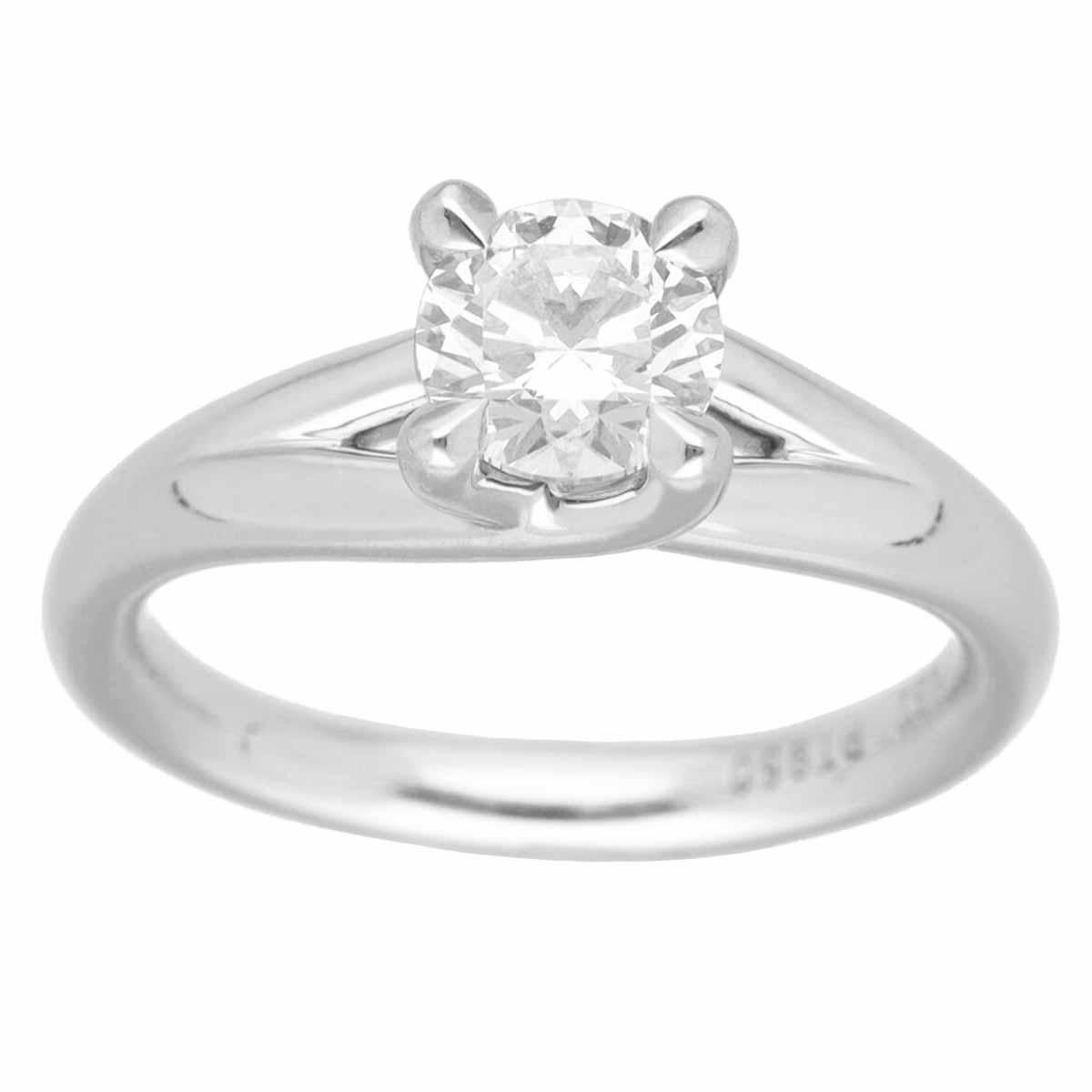 ■Item No.: 31030102
■Brand: CHAUMET
■Name: Liens Ring
■Material: 1P Diamond (D0.70ct E-VS1-VG), PT950 Platinum
■Comes with: Chaumet box, case, GIA certificate (Jun 2008)
■Ring Size: EU：47 / USA：4　(Approx)
■Main Diamond: 5.59-5.61 × 3.49mm
■Width: