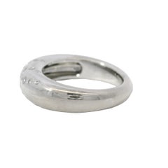 Chaumet 18k White Gold Natural 0.65 Carat Diamond Sprinkle Cocktail Ring