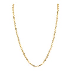 Chaumet Ovronde 18K Gelbgold Kette Halskette CH14-070925