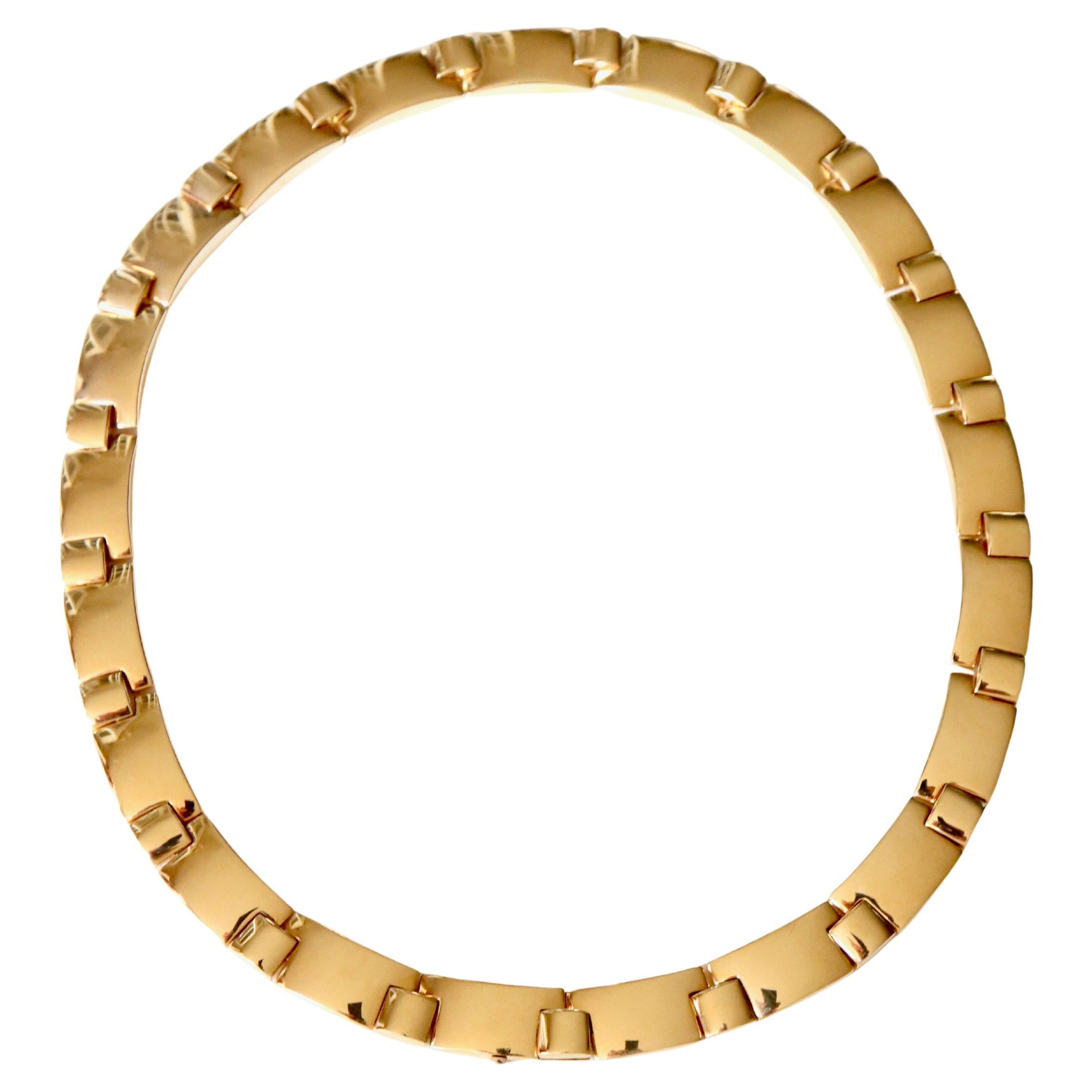 Chaumet Paris Halskette aus 18 Karat Gelbgold