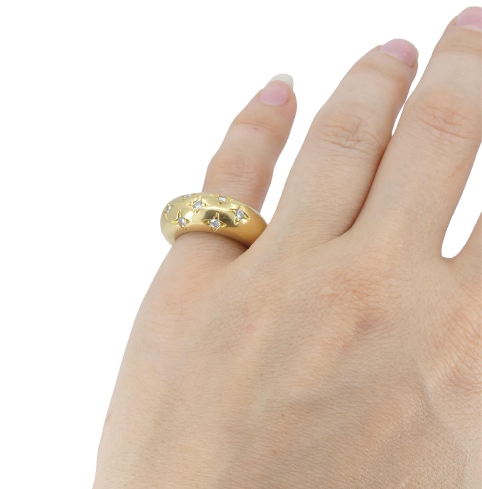 Chaumet Paris 18k Gold Diamond Ring 1