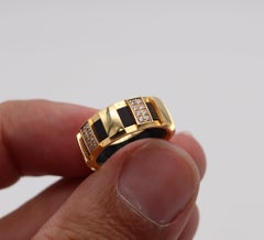 CHAUMET Paris Class-One Eternity Ring In 18Kt Yellow Gold With VVS Diamonds