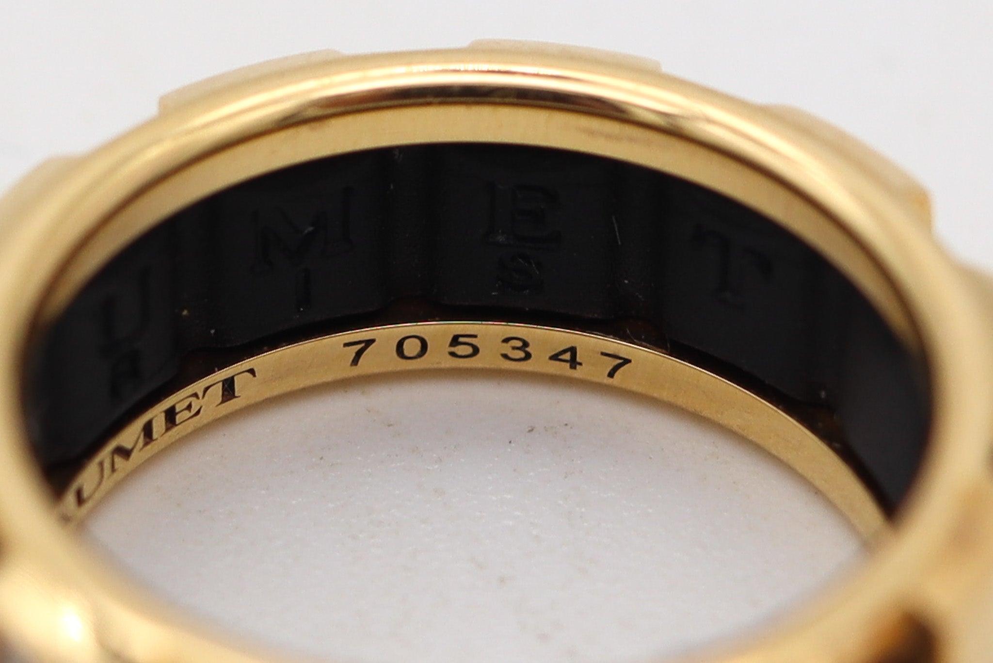 CHAUMET Paris Bague éternelle en or jaune 18 carats avec diamants VVS Pour femmes en vente