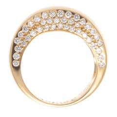 Chaumet Paris Diamond 18 Karat Gold Ring