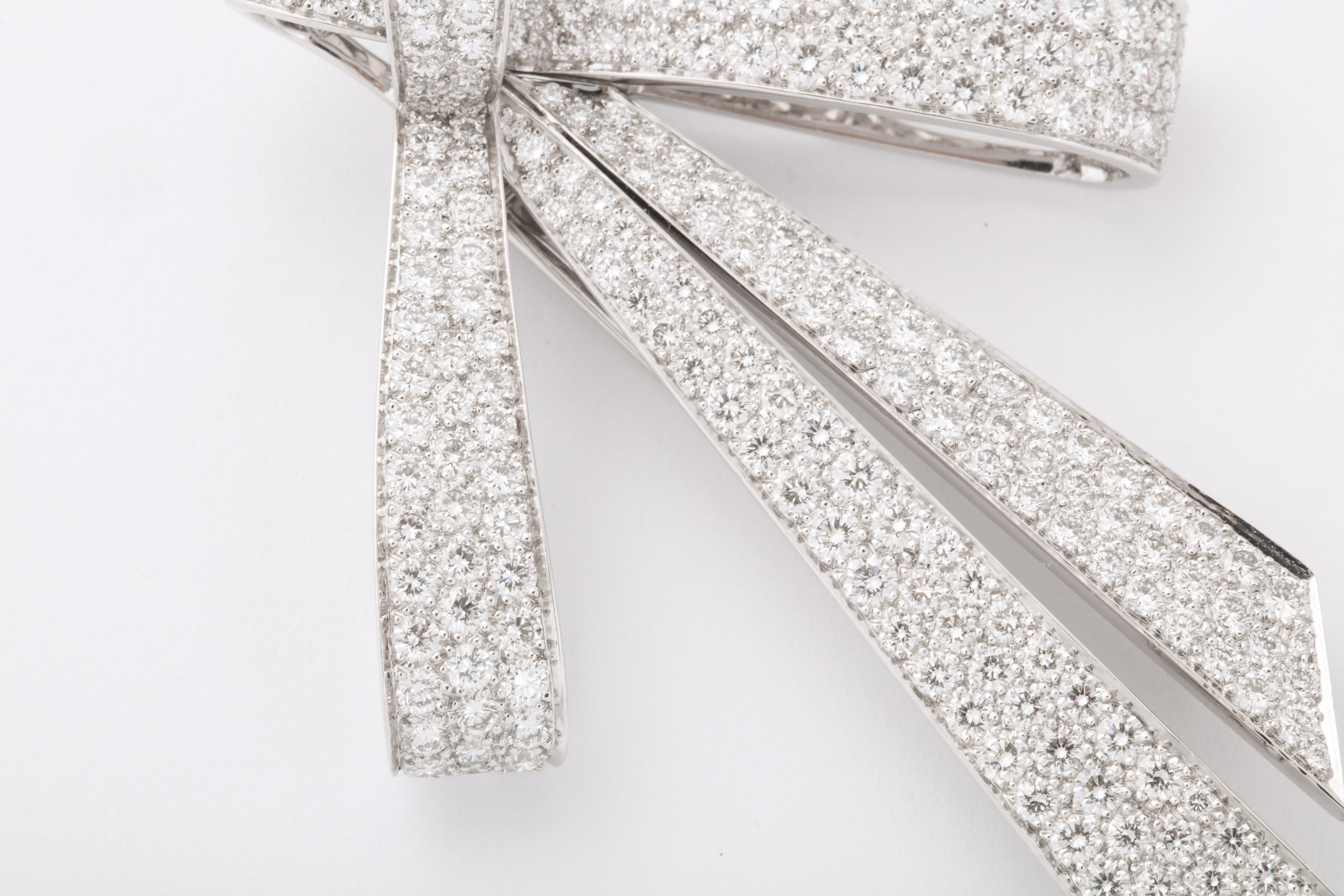 Chaumet Paris Diamond Bow Brooch 3