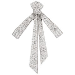 Chaumet Paris Diamond Bow Brooch