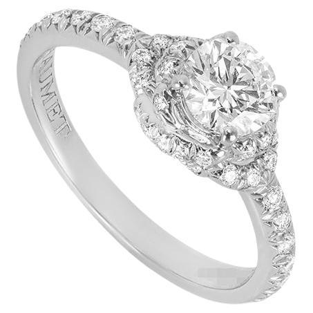 Chaumet Platin Liens D''amour Diamantring 0,51 Karat G/VVS2