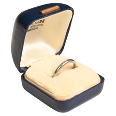 Chaumet Platinum Wedding Band. Tubal Wedding Band Platinum Signed 2.9mm