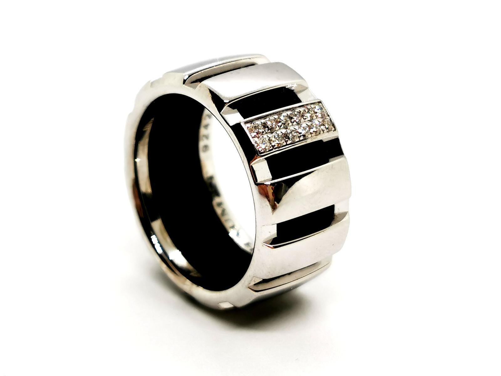 Chaumet Ring Class One White Gold Diamond For Sale 1