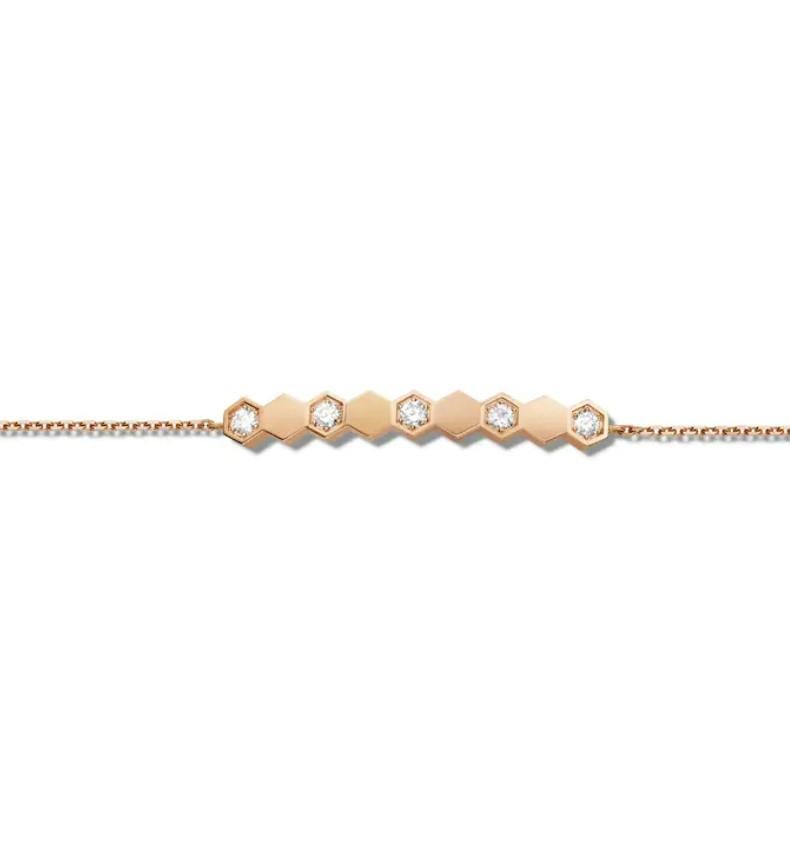 Chaumet Bracelet en or rose avec diamants,084679-000 Neuf - En vente à PRAHA 1, CZ