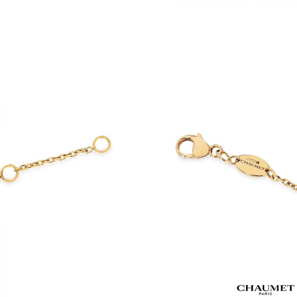 Ciondolo Chaumet in oro rosa 