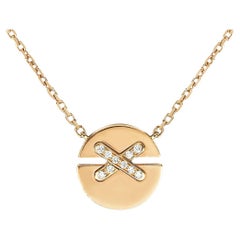 Chaumet Roségold Jeux De Liens Harmony Kleiner Anhänger