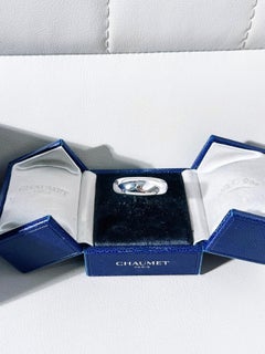 Chaumet Torsade de 18k Weißgold Ring Größe für 54~55