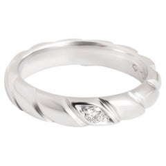 Chaumet Torsade de Chaumet Diamantband aus Platin GHI VS2-SI1 0,05 Karat