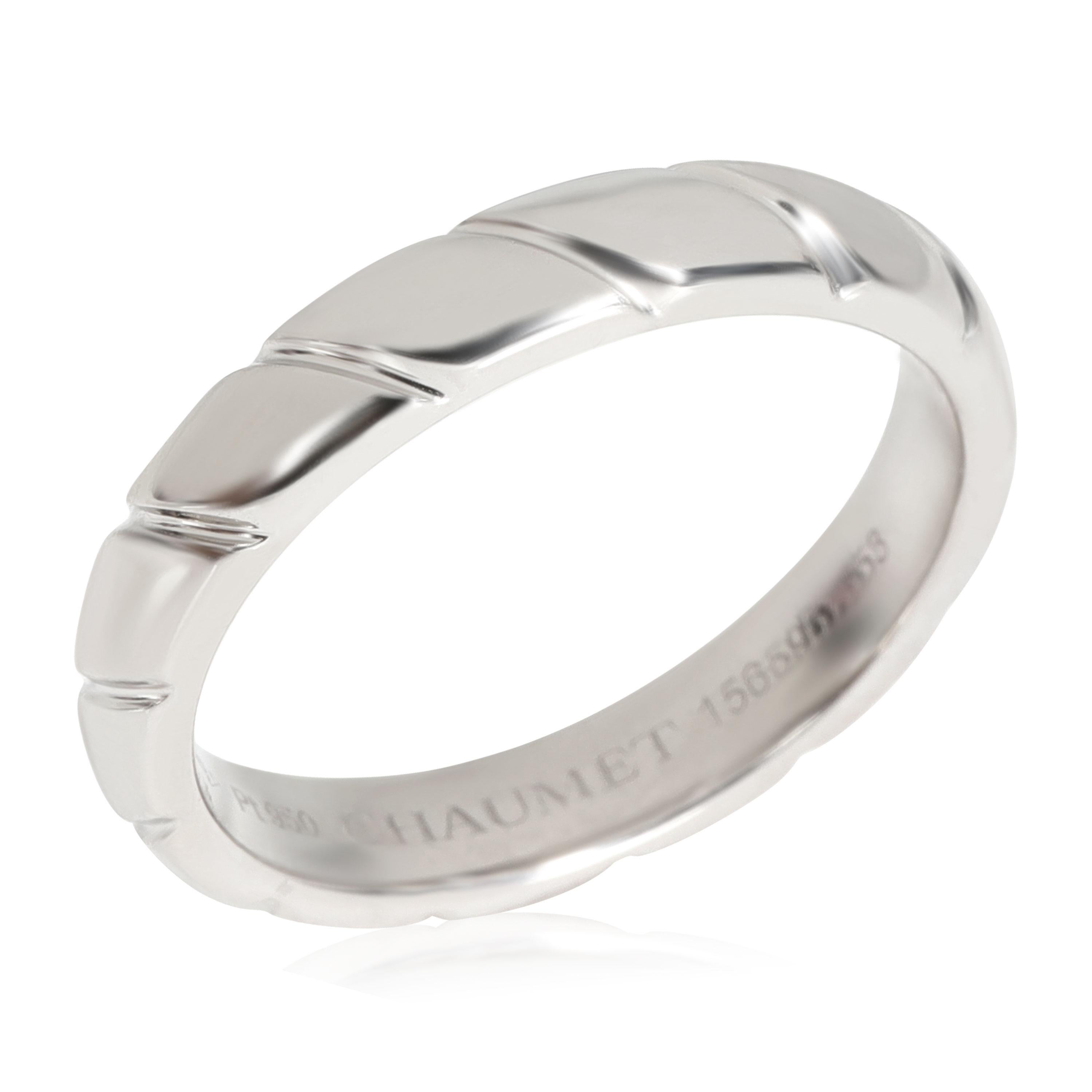 Chaumet Torsade De Chaumet Wedding Band in Platinum For Sale at 1stDibs Chaumet Torsade De Chaumet Wedding Band in Platinum For Sale at 1stDibs