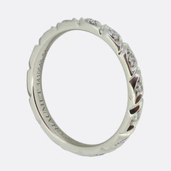 Chaumet Torsade De Chaumet Wedding Band Ring Size N (54)