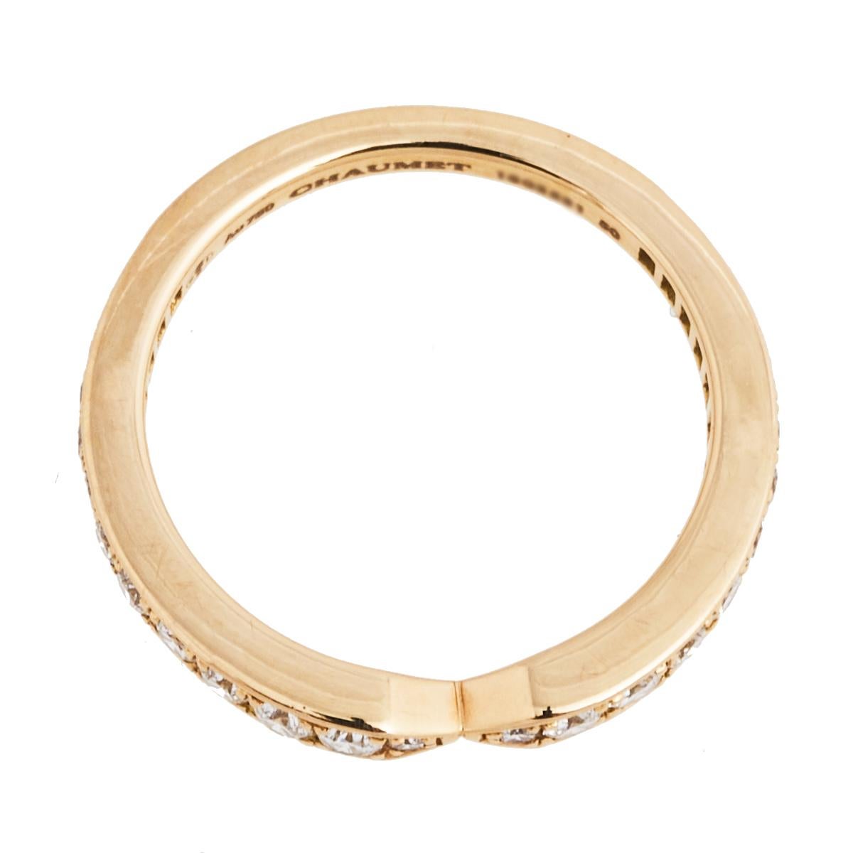 triomphe de chaumet wedding band