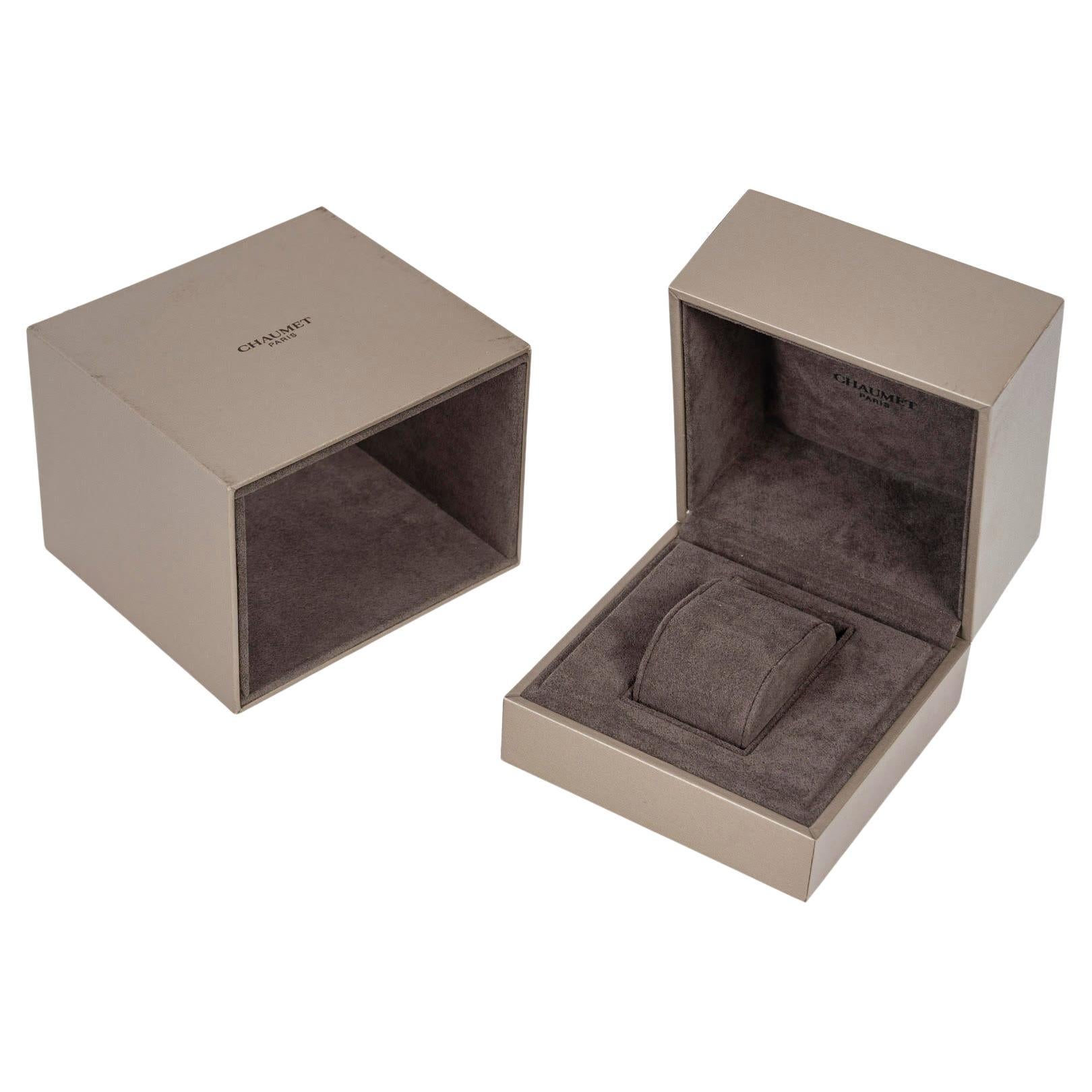 Chaumet Velvet Watch Box for One Watch, 1990. en vente