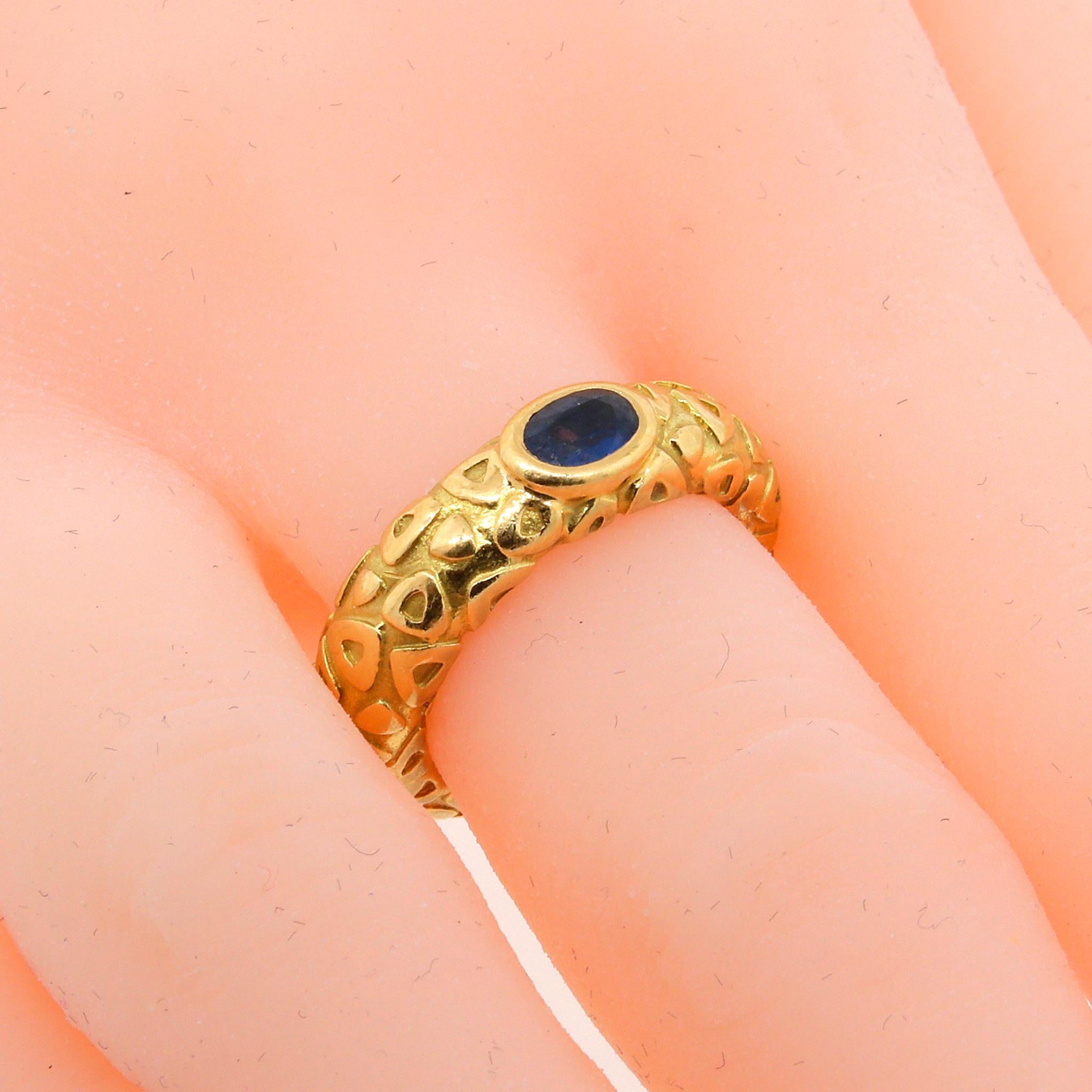 chaumet sapphire ring