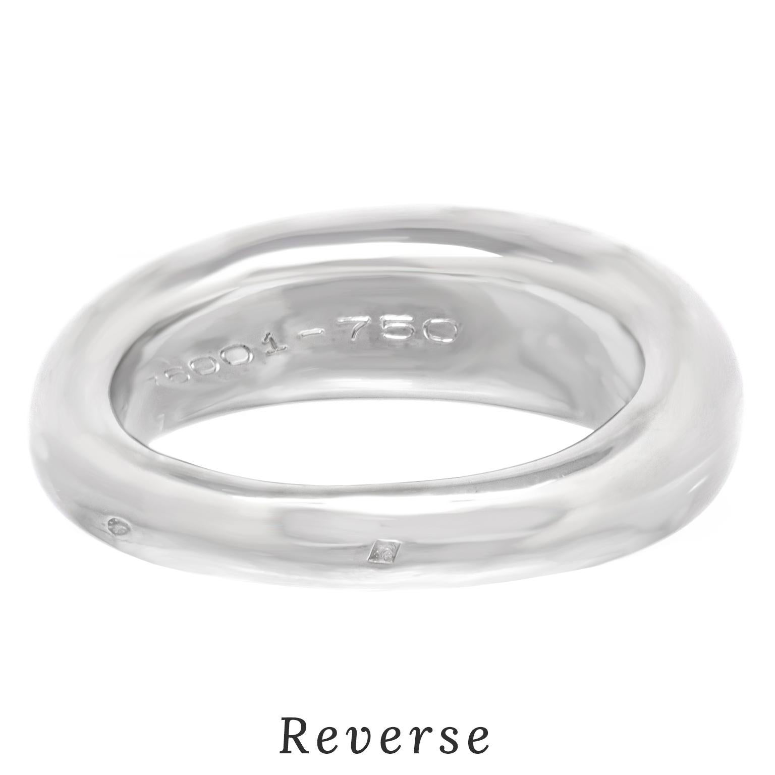 Chaumet White Gold Anneau Dome Ring 5