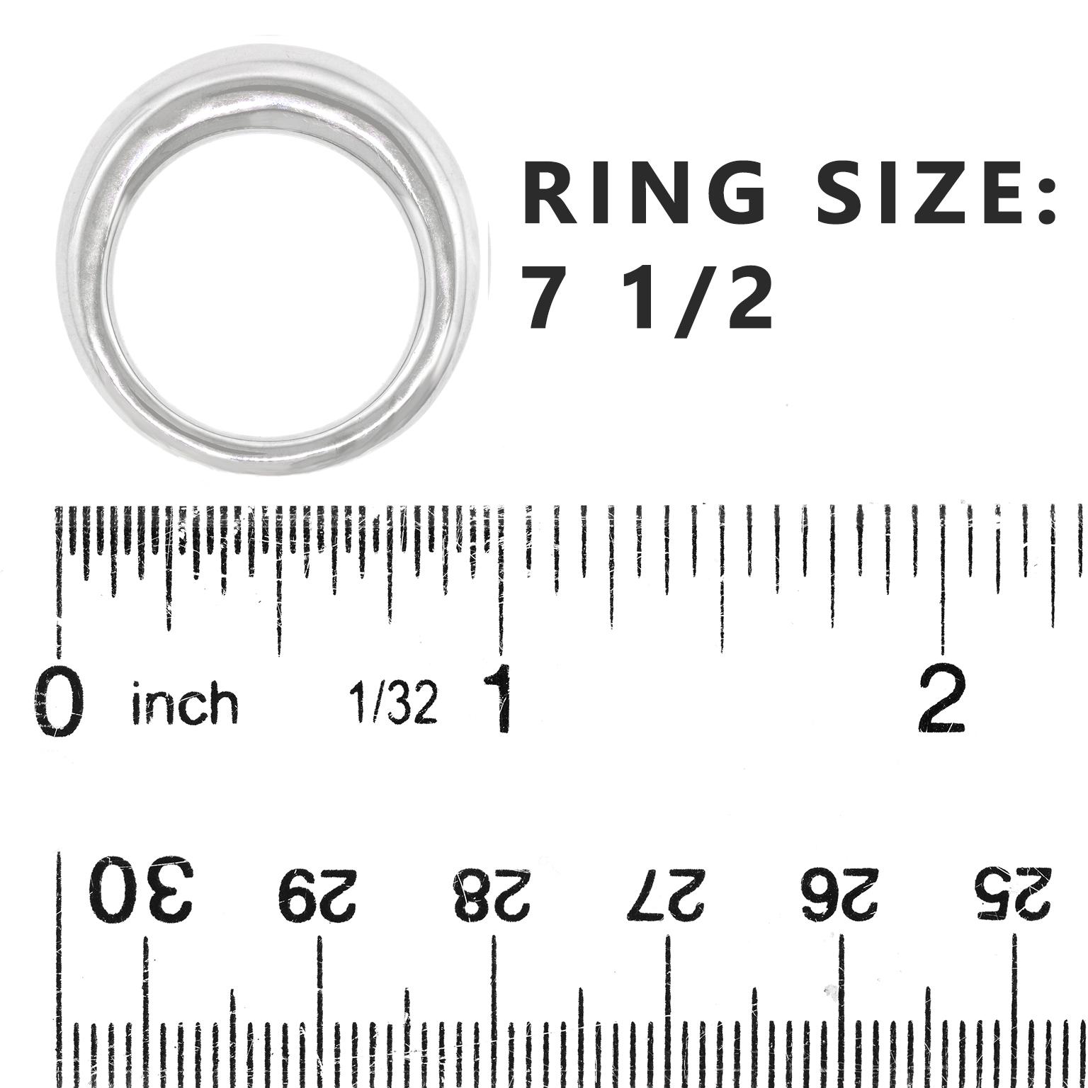 Chaumet White Gold Anneau Dome Ring 1