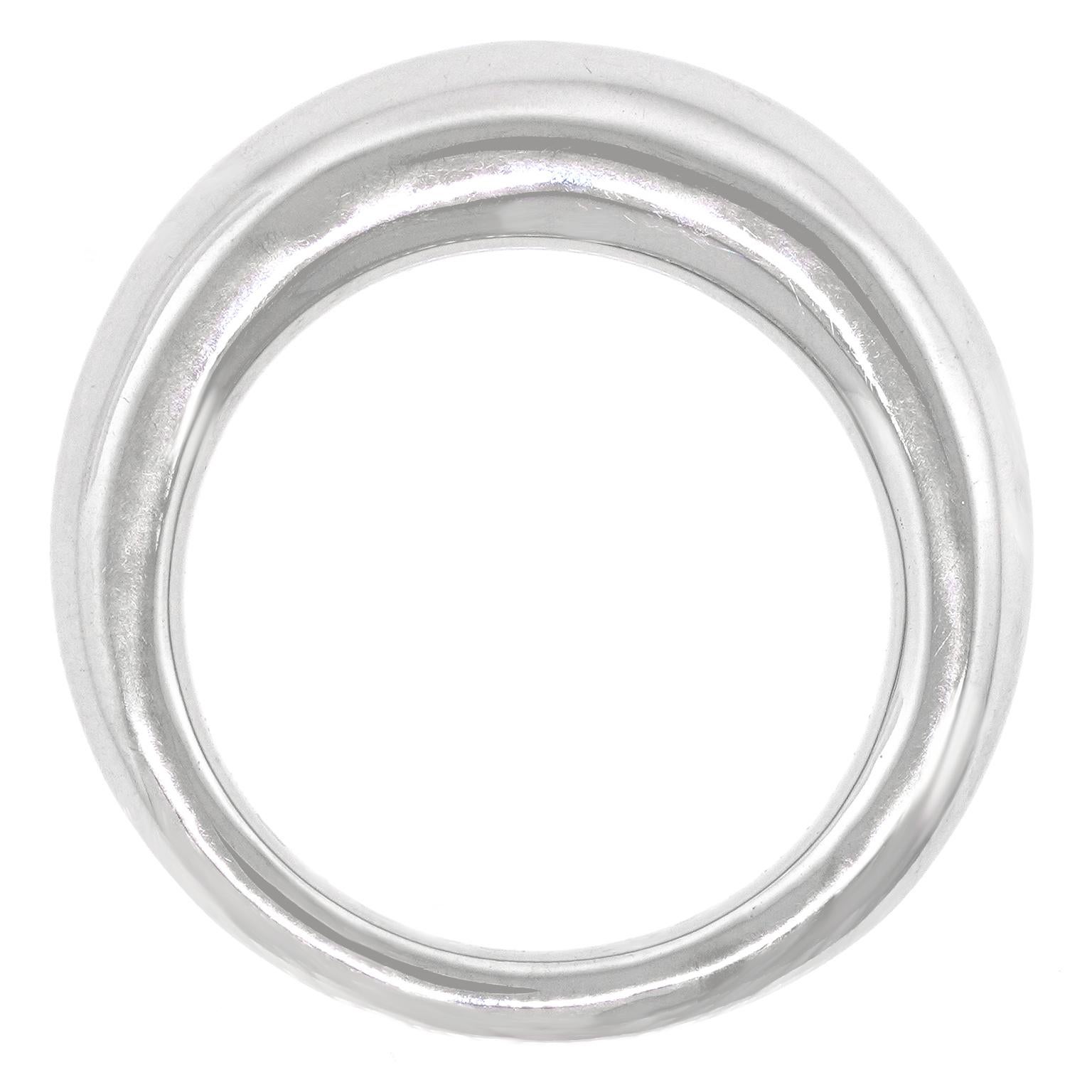 Chaumet White Gold Anneau Dome Ring 4
