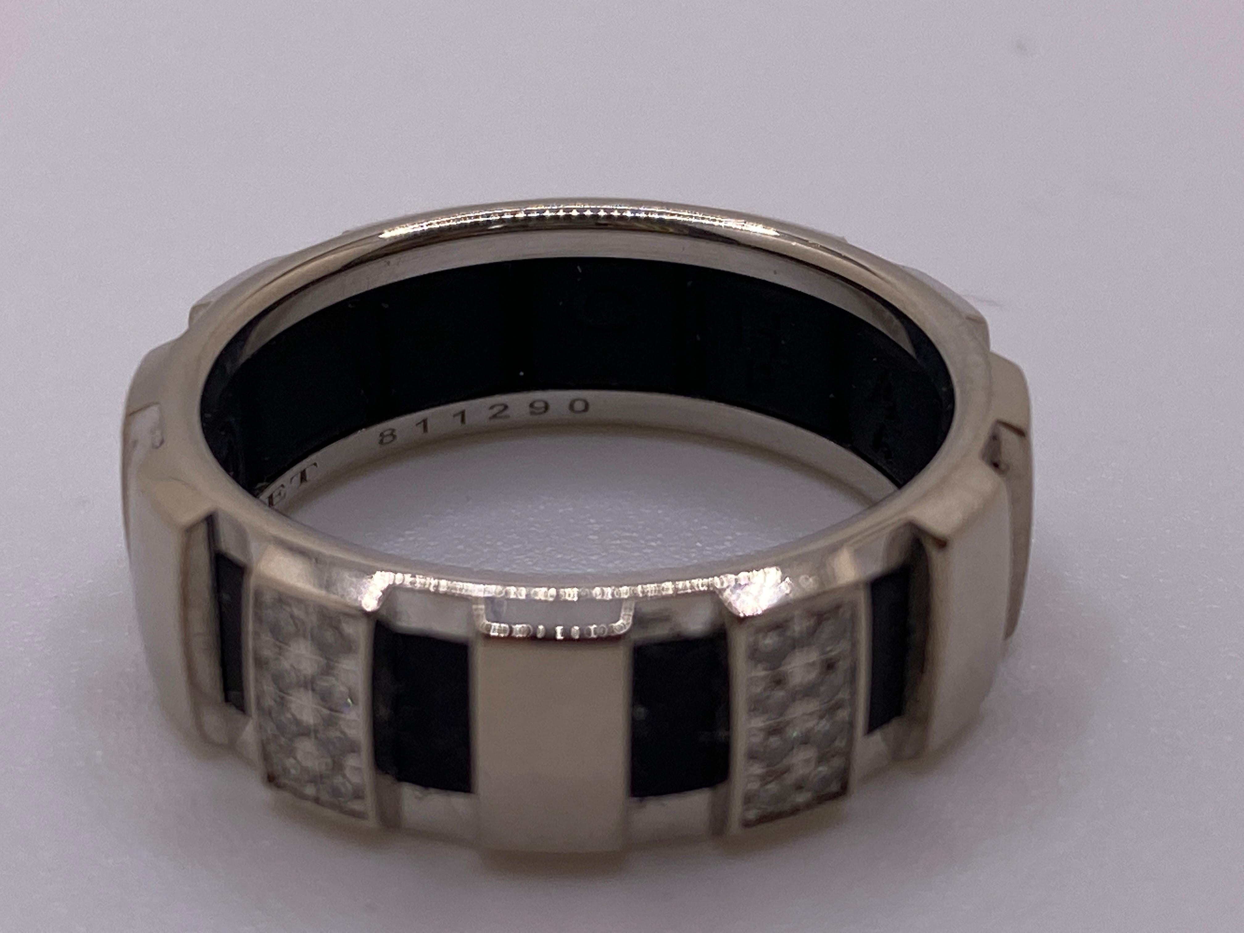 Chaumet White Gold Diamond Class One Ring For Sale 5