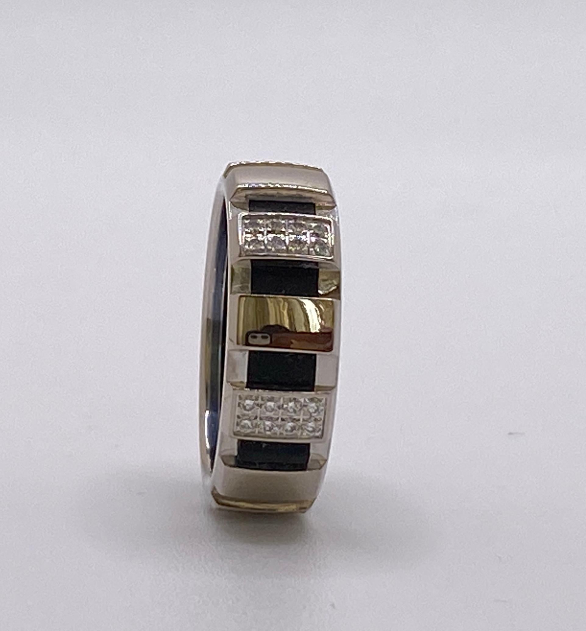 Brilliant Cut Chaumet White Gold Diamond Class One Ring For Sale