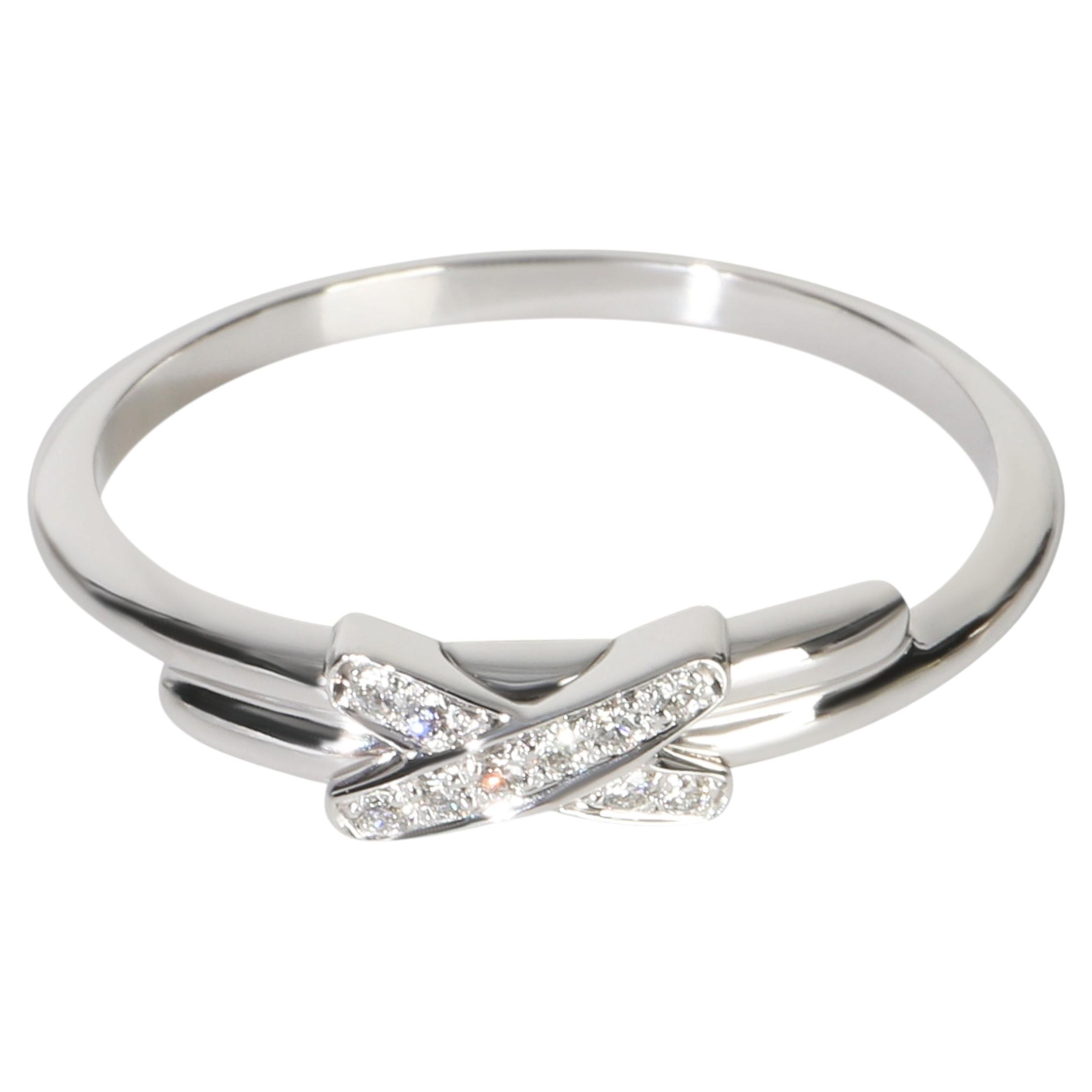 Chaumet Ring „Jeux de Liens“ aus Weißgold mit Diamanten