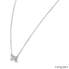 Chaumet Oro Blanco Madreperla y Diamantes Juex de Liens Collar y Pulsera