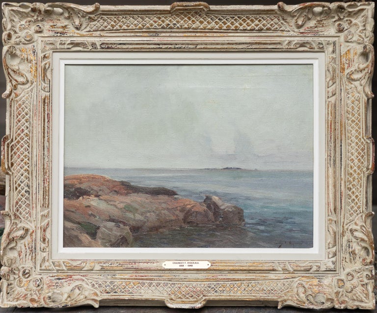 Chauncey Foster Ryder Landscape Painting - Costal Scene