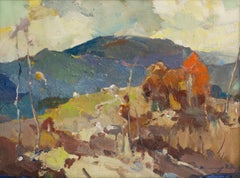 Paisaje con colinas