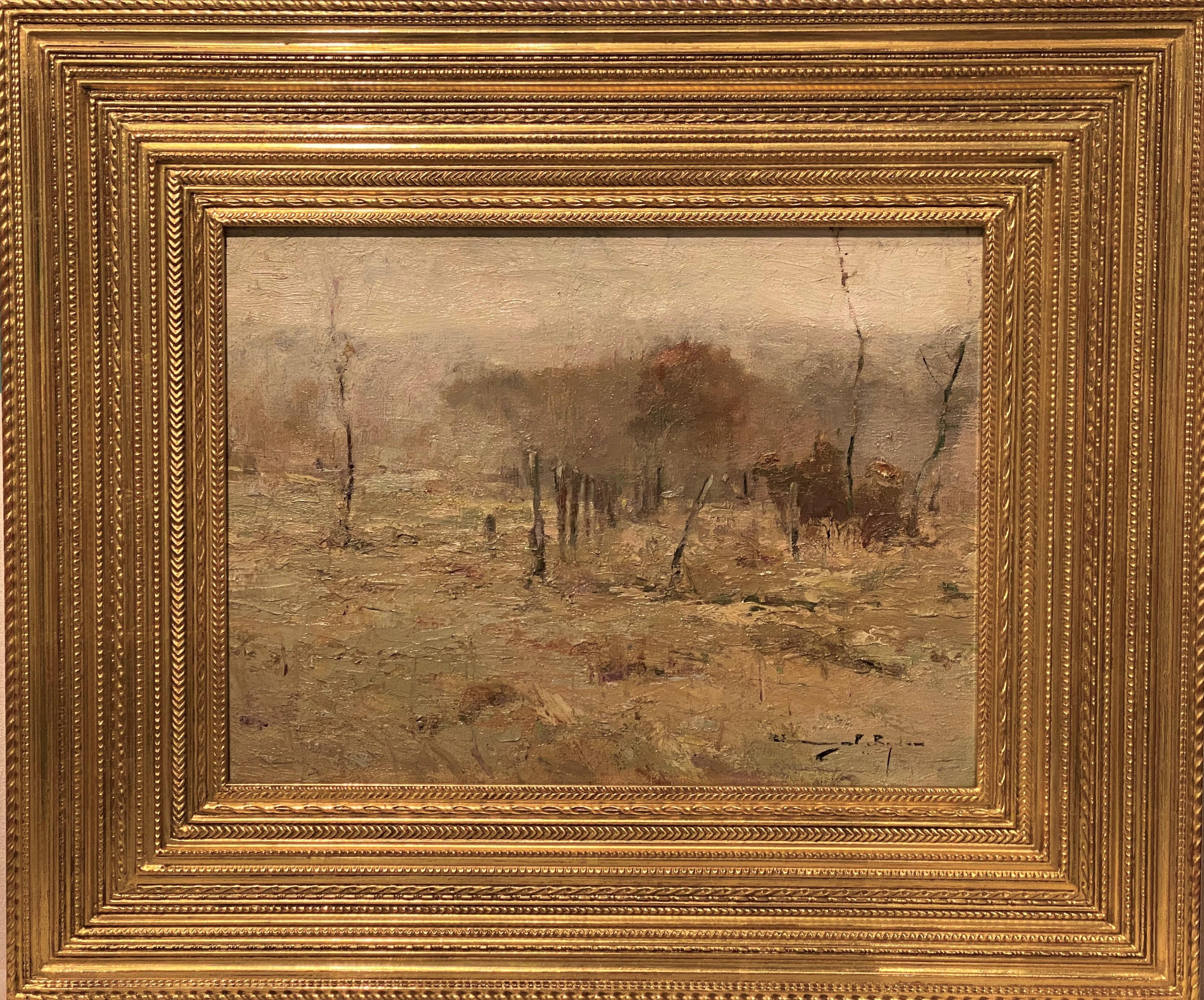 Chauncey Foster Ryder Landscape Painting - Landscape with Trees