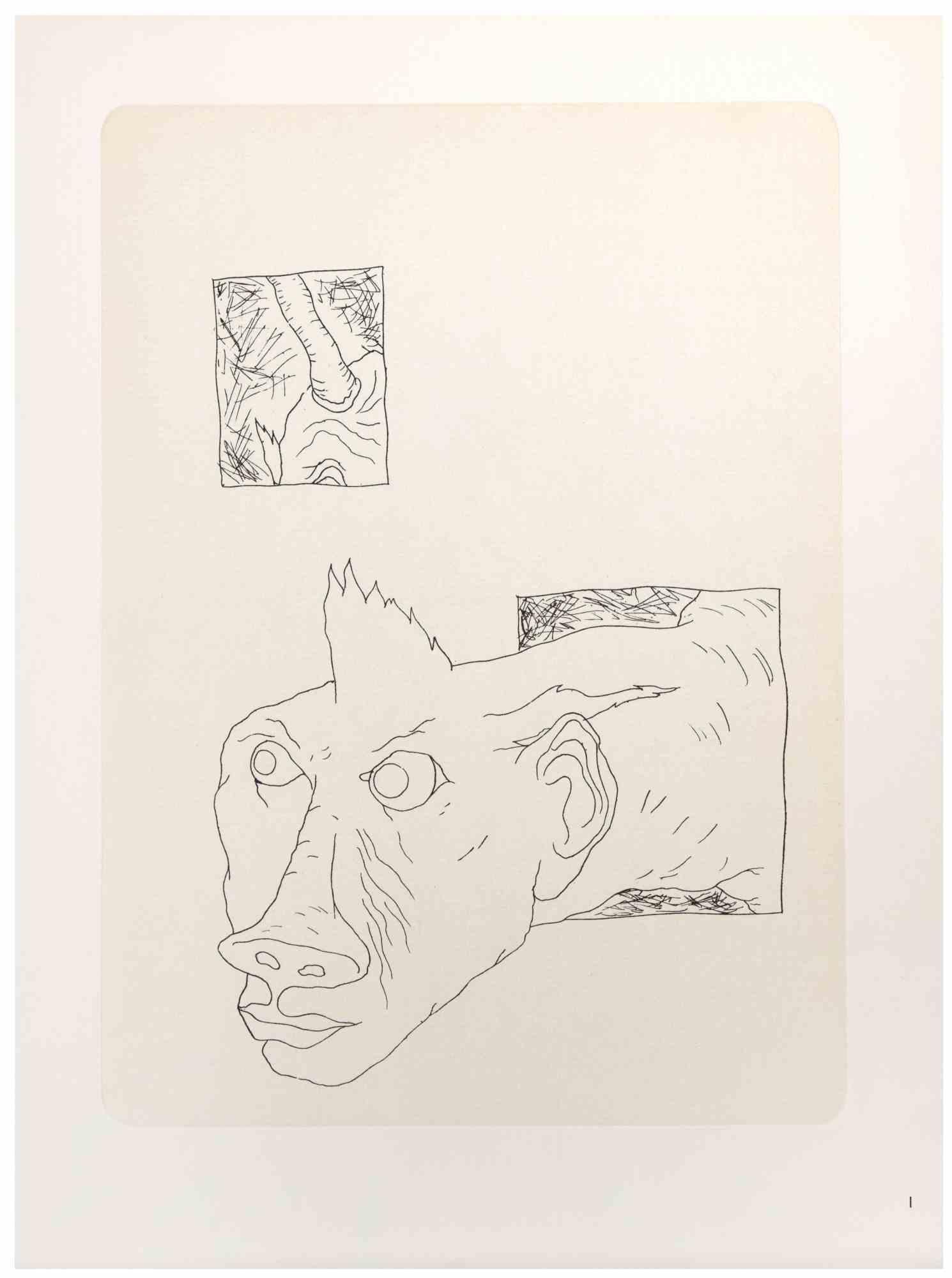 Phantasmes ist ein modernes Kunstwerk von Chaval Graveur aus dem Jahr 1972.

Fototypie auf Papier.

Gute Bedingungen.