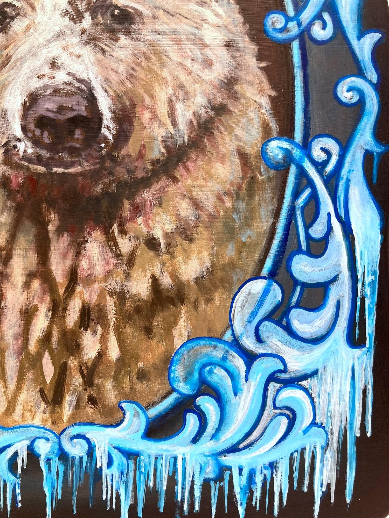 Con il mezzo della tradizionale pittura a olio, questo charme di Chaval è eccezionalmente dettagliato e stimolante. Seguire un approccio realista, pur raffigurando alcune imperfezioni giocose, conferisce a quest'opera un carattere spirituale, che si