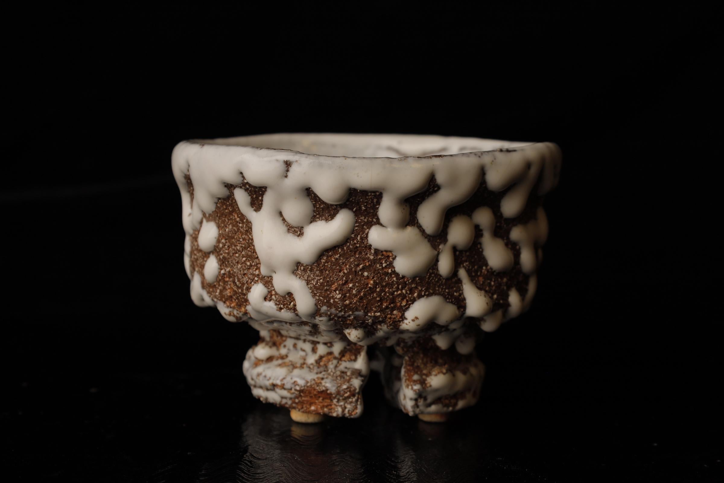 Chawan (cuenco de té) del famoso artista contemporáneo de Hagi Seigan Yamane en venta 7