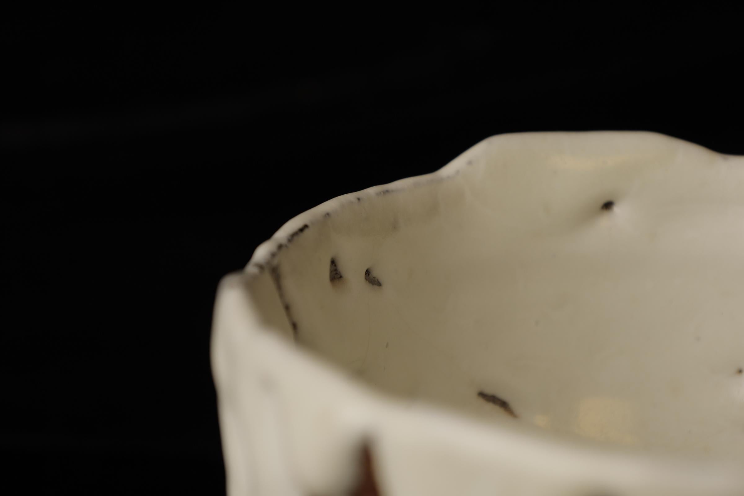Chawan (ciotola da tè) del famoso artista contemporaneo di Hagi Seigan Yamane in vendita 7