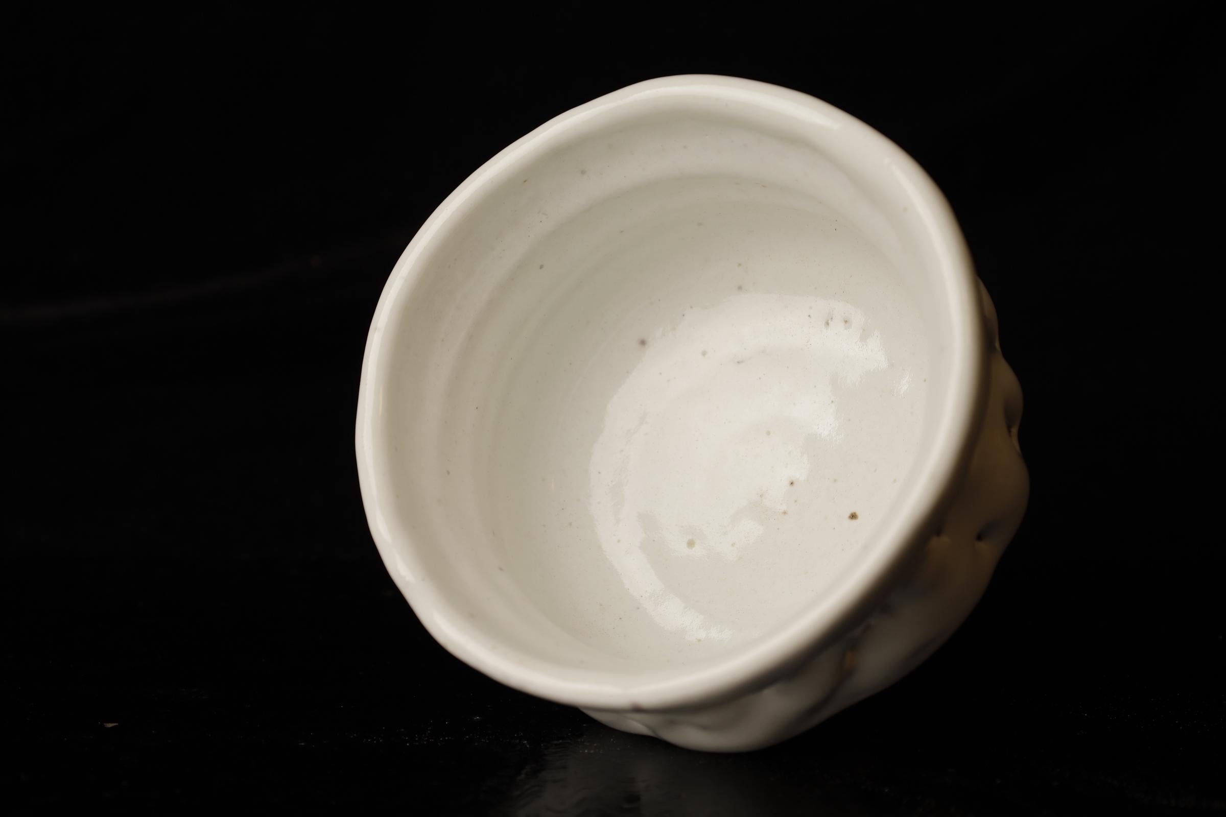 Chawan (ciotola da tè) del famoso artista contemporaneo di Hagi Seigan Yamane in vendita 7