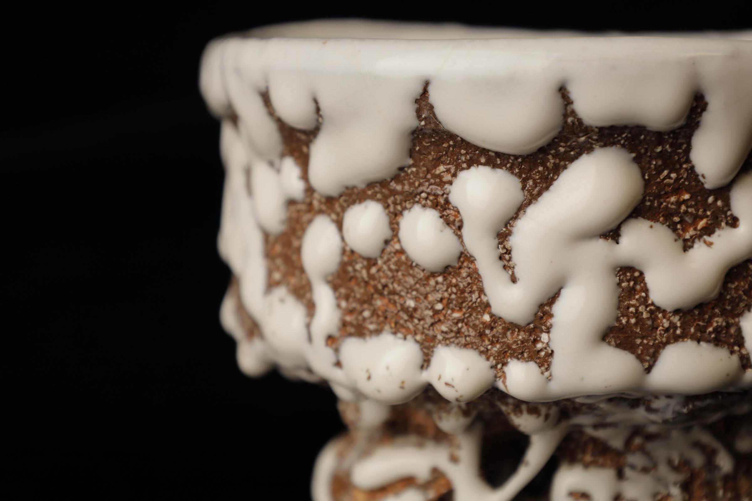 Chawan (cuenco de té) del famoso artista contemporáneo de Hagi Seigan Yamane en Excelente estado para la venta en Fukuoka, JP