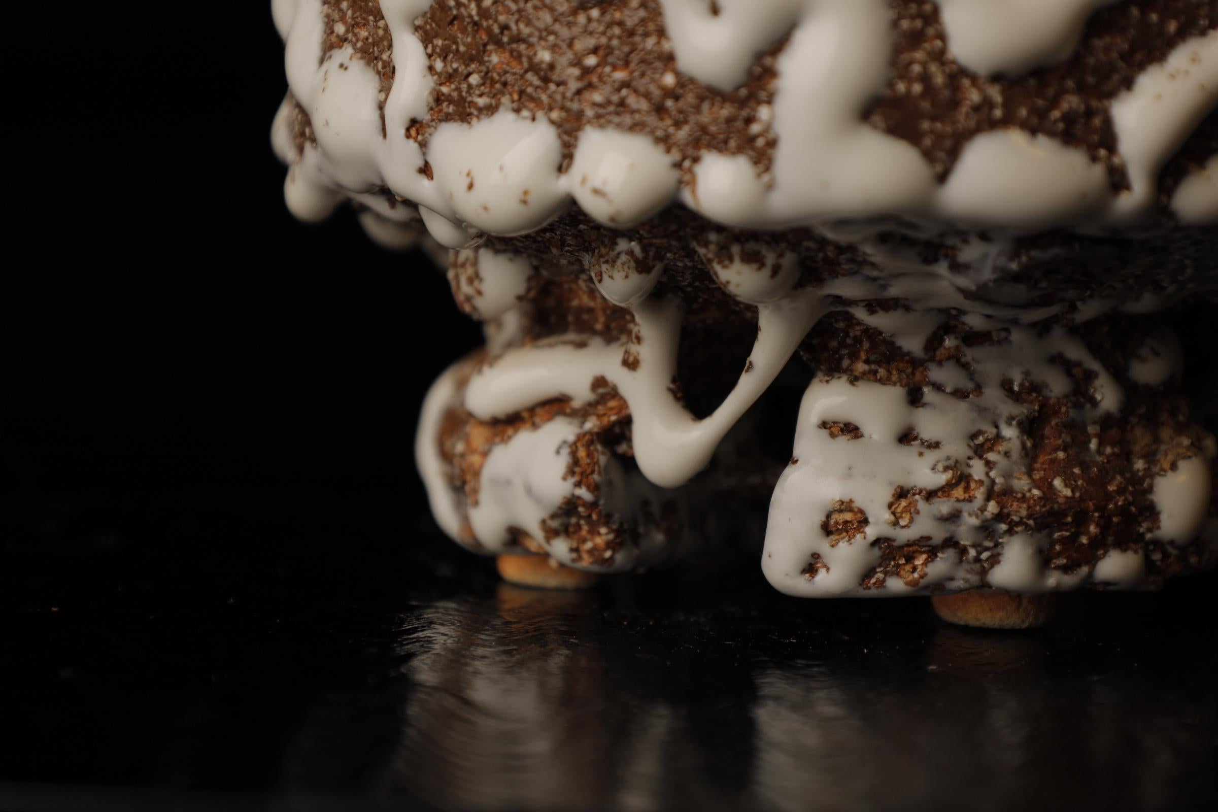 Chawan (cuenco de té) del famoso artista contemporáneo de Hagi Seigan Yamane Siglo XXI y contemporáneo en venta