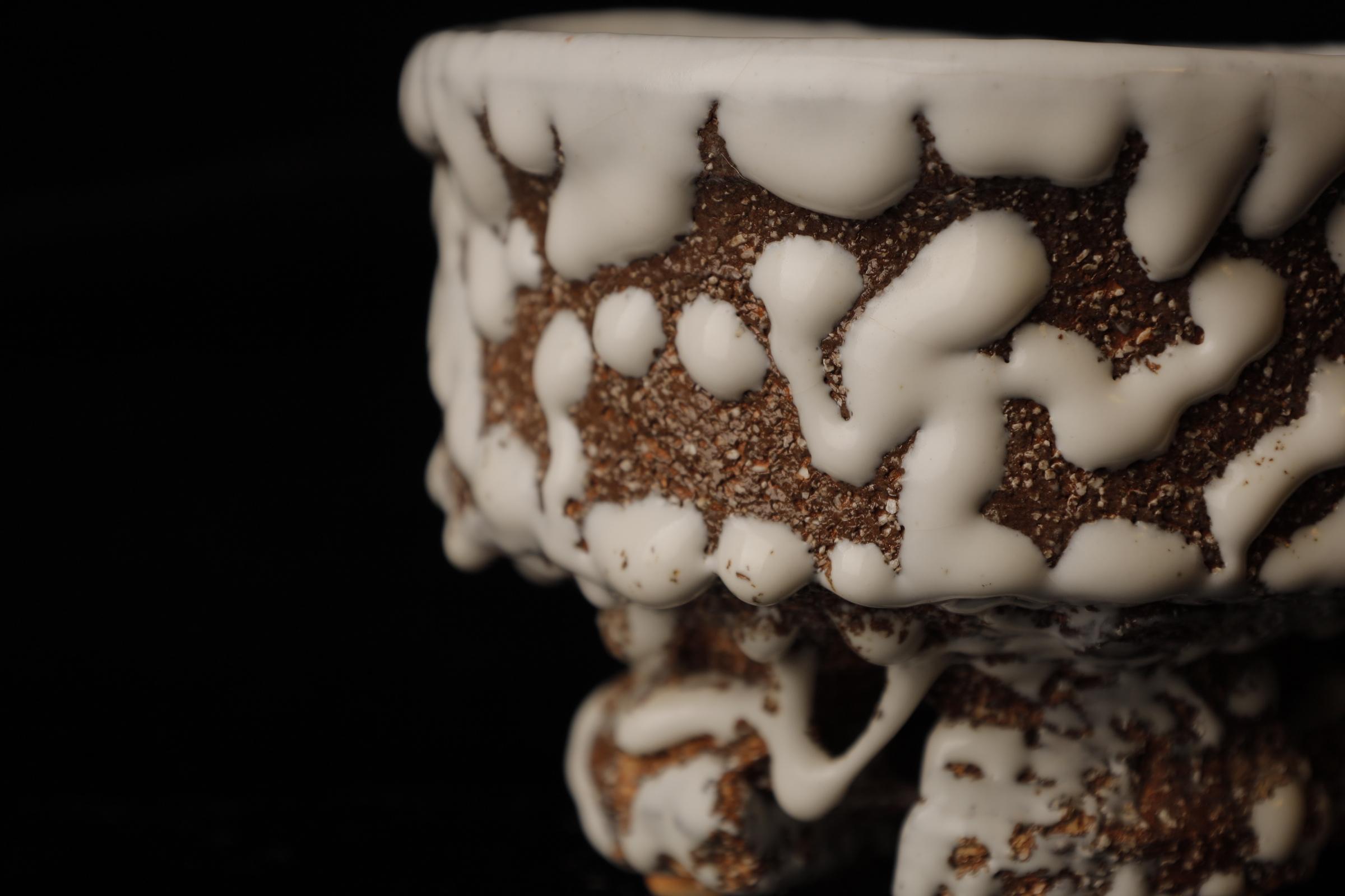 Chawan (cuenco de té) del famoso artista contemporáneo de Hagi Seigan Yamane Cerámico en venta
