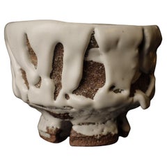Chawan (tea bowl) by famous Hagi contemporary artist Seigan Yamane